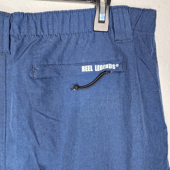 Reel Legends Performance Outfitters Sz XXL Mackerel Convertible Zip Off Pants - Picture 10 of 15
